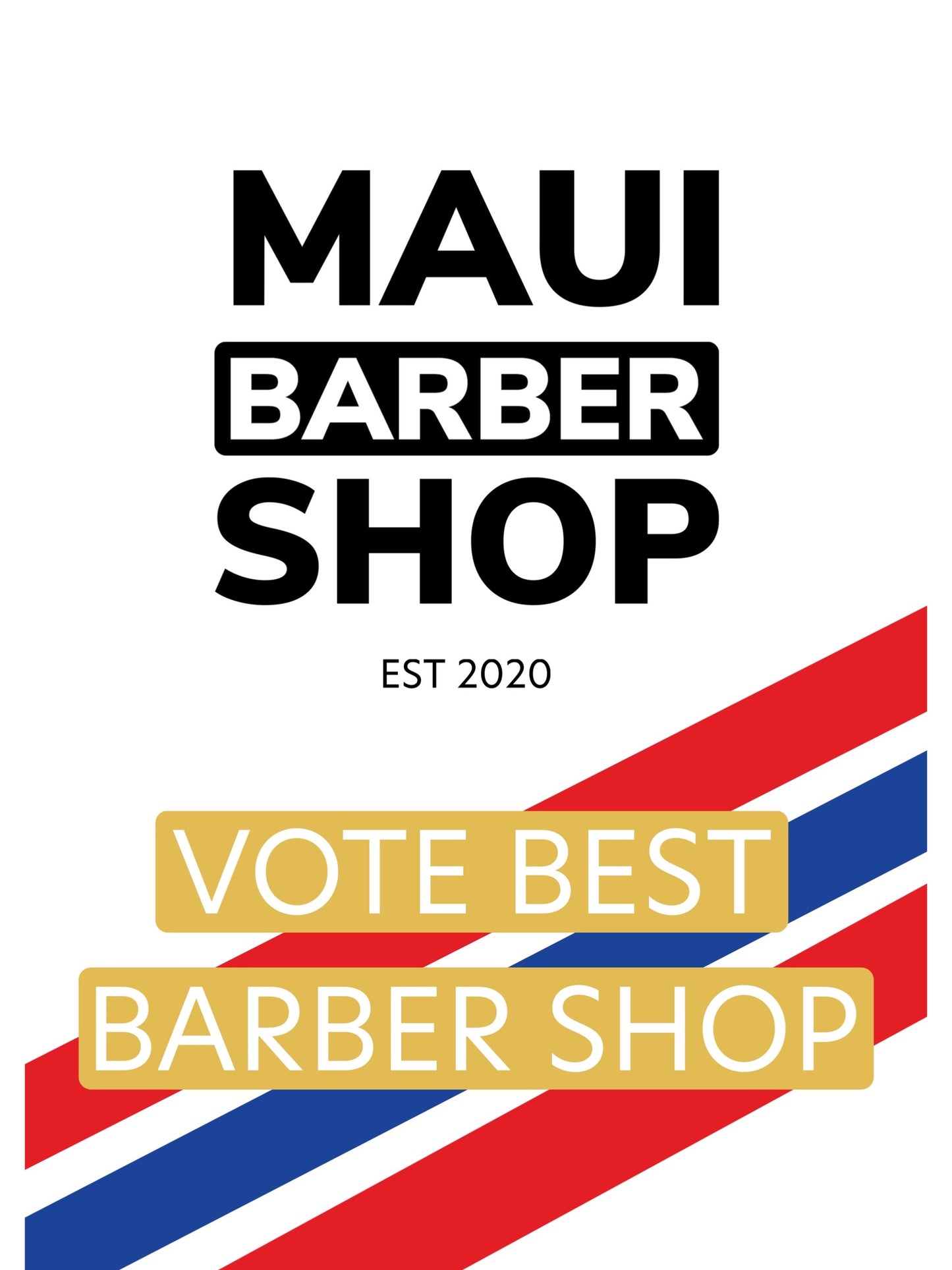 Maui Barber Shop Gift Card